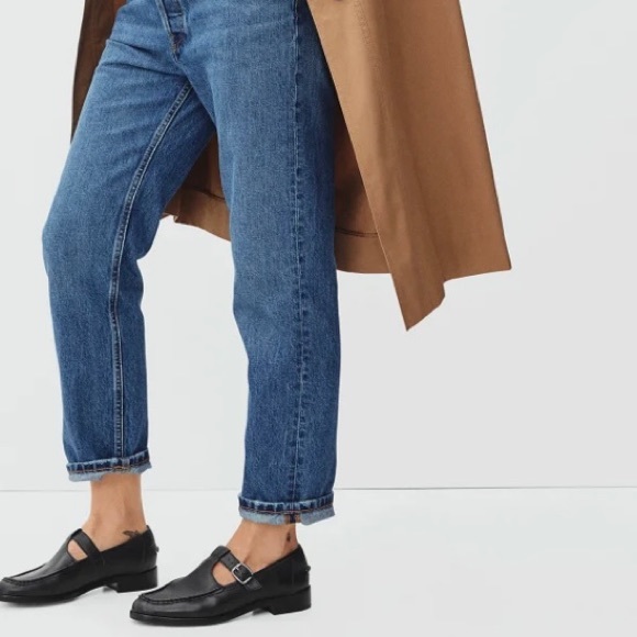 Everlane Shoes - Everlane Mary Jane Loafer in Black